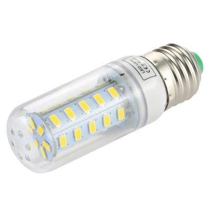 Energy-Efficient LED Bulb for Everyday Home Lighting shown angled with visible LED array and standard screw base for home use