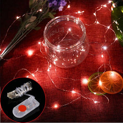 SMD 0603 Waterproof LED String Lights with CR2032 Batteries - 20 Pack