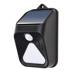 Solar-Powered Motion Sensor Security Alarm Light with Remote Control