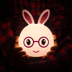 Charming Rabbit USB LED Night Light - Fun Gift for All Ages