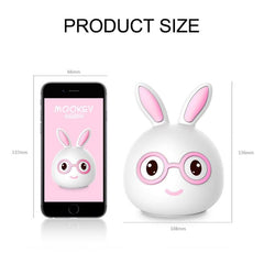 Charming Rabbit USB LED Night Light - Fun Gift for All Ages