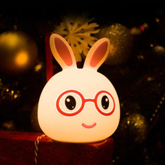 Charming Rabbit USB LED Night Light - Fun Gift for All Ages