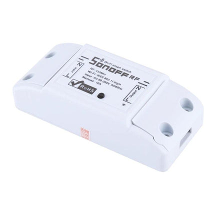 Sonoff 433MHz Wireless Remote Control Switch for Smart Homes white RF relay module for remote appliance control