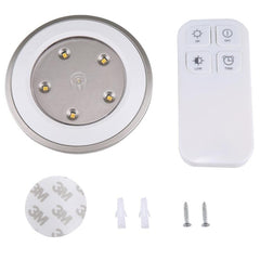 Wireless Remote-Controlled LED Wall Light for Bedroom - Battery Operated, 10m Range