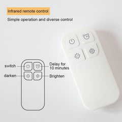 Remote-Controlled USB Rechargeable Wall Light for Bedroom & Cabinets