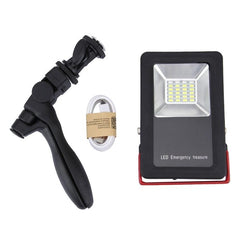 Portable 24 LED SMD5730 Flashing Warning Light with Holder - 2400LM Emergency Safety Light