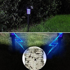 Lámpara LED solar para matar mosquitos, para césped, jardín, impermeable IP44