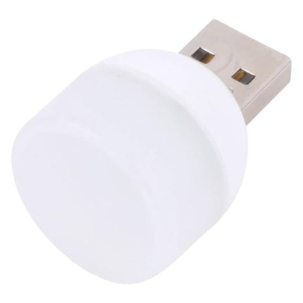 USB Mini Night Light for Daily Home and Travel Use white USB plug-in mini night light with two color modes for reading and travel