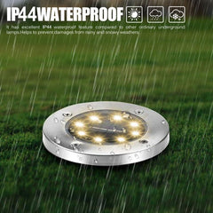 SMD 5050 Solar-Powered Underground LED Pathway Light for Gardens and Decking