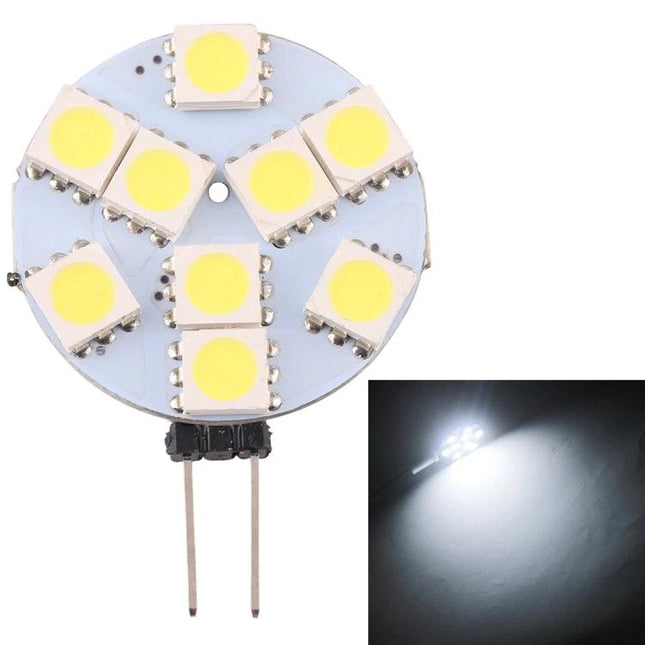 Practical Light Bulb for Everyday Home Illumination Needs LED 5050 SMD panel showing warm and cool white output