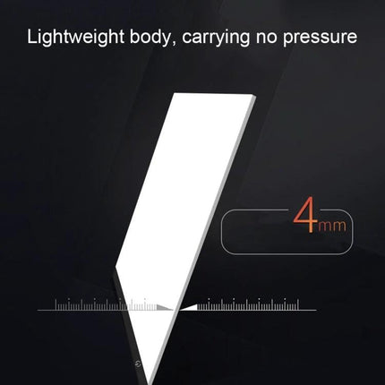 A4 Tracing Light Box for Drawing, Sketching, and Design Work – slim 4mm lightweight illuminated tracing board for artists and designers