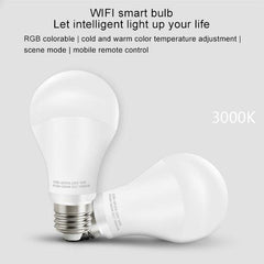 Smart LED Light with 3000K + RGB Color Modes, Works with Alexa & Google Home, 1050 LM, AC 230V