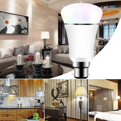 Smart 6000K LED Lamp Compatible with Alexa & Google Home, AC 85-265V