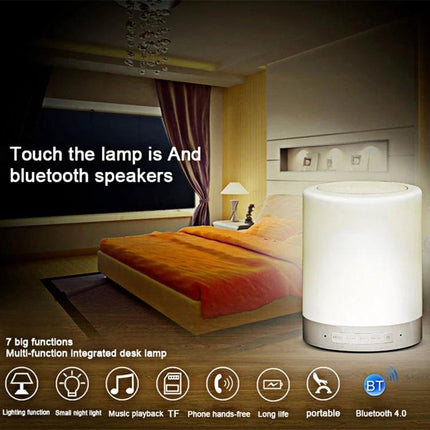 Versatile Speaker for Everyday Music and Travel Moments — portable Bluetooth lamp speaker with handle for calls and commuting