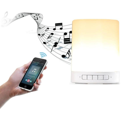 Versatile Speaker for Everyday Music and Travel Moments - portable Bluetooth speaker lamp with handle, phone streaming and call support