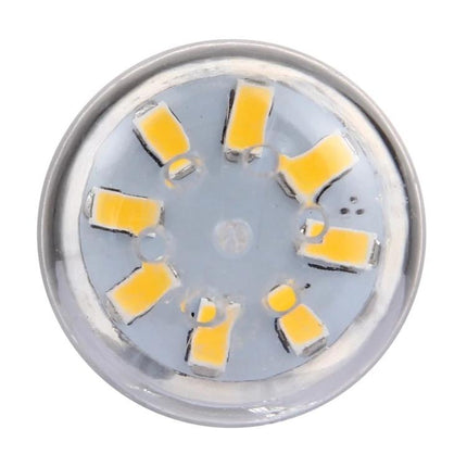 Essential lighting for everyday home and office spaces LED bulb close-up showing durable compact diode array for steady task lighting