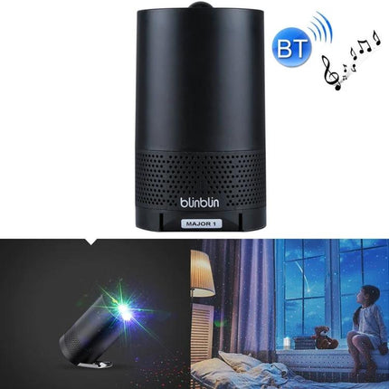 Blinblin Laser Projector For Home Starlight Ambience With Bluetooth projecting star clouds, Bluetooth music sync, portable home mood light