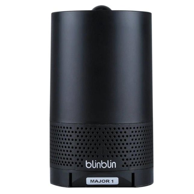 Blinblin Laser Projector For Home Starlight Ambience With Bluetooth compact black unit with speaker grills
