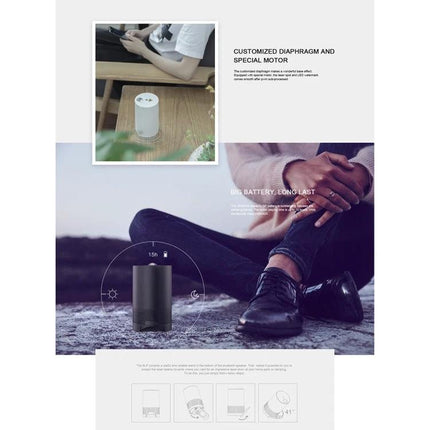 Blinblin Laser Projector For Home Starlight Ambience With Bluetooth portable starlight speaker for living room and outings