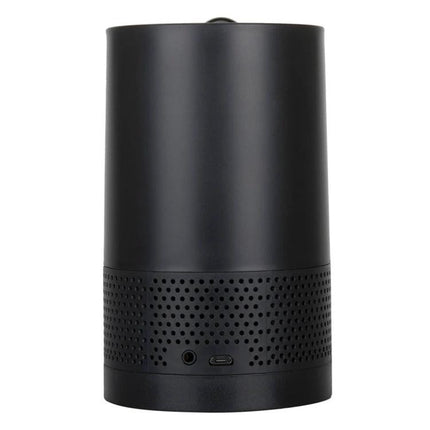 Blinblin Laser Projector For Home Starlight Ambience With Bluetooth compact black unit with perforated speaker base