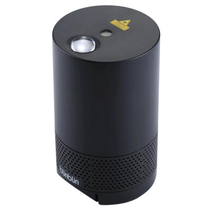 Blinblin Laser Projector For Home Starlight Ambience With Bluetooth compact black unit with speaker and lens