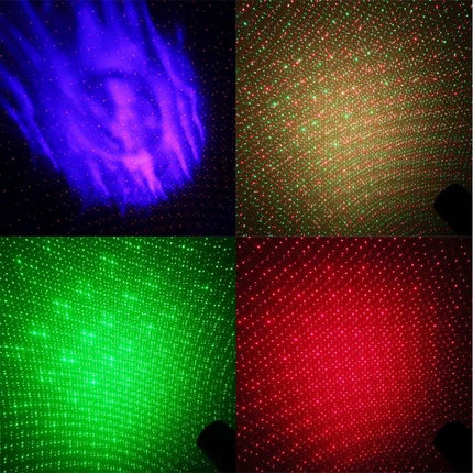 Blinblin Laser Projector For Home Starlight Ambience With Bluetooth projecting multicolor starlight and cloud effects