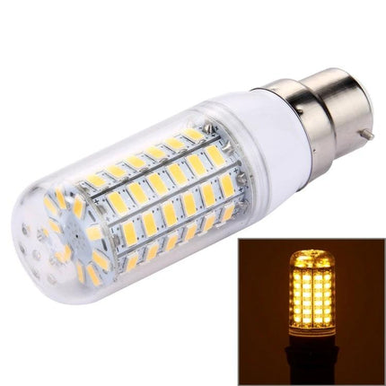 Efficient LED Bulb for Everyday Home Lighting Needs - clear LED corn bulb with bayonet base shown unlit and glowing inset