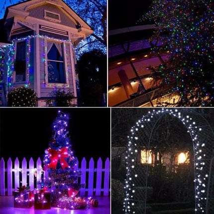 Solar Powered Fairy Lights for Outdoor Garden Decor