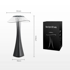 Sleek USB Rechargeable LED Study Lamp with Eye Protection for Students