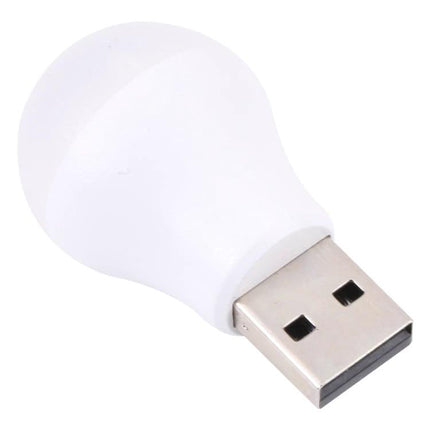 Compact USB LED Light for Evening Reading at Home - compact USB-powered LED plug for bedside reading and laptop use
