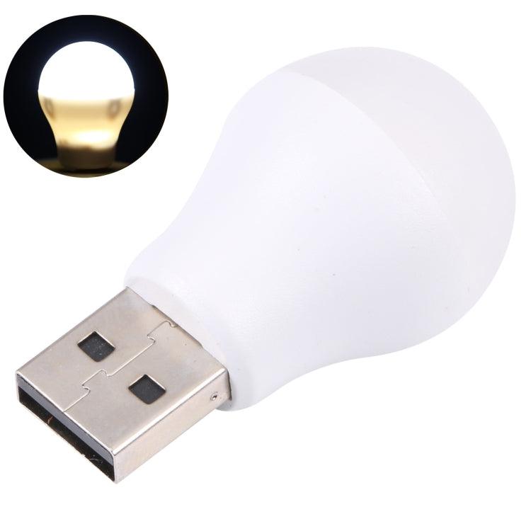 Compact 3-LED USB Night Lamp Bulb with Dual Lighting Options