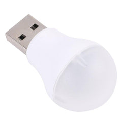 Compact 3-LED USB Night Lamp Bulb with Dual Lighting Options