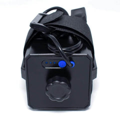 Waterproof 3-Section Battery Box for 18650/26650 Cells with Dual Output: 12V & 5V USB Charger (Batteries Not Included)