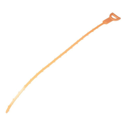 A Practical Gadget for Daily Household Drain Maintenance - flexible orange drain hair remover for sinks, showers and tubs