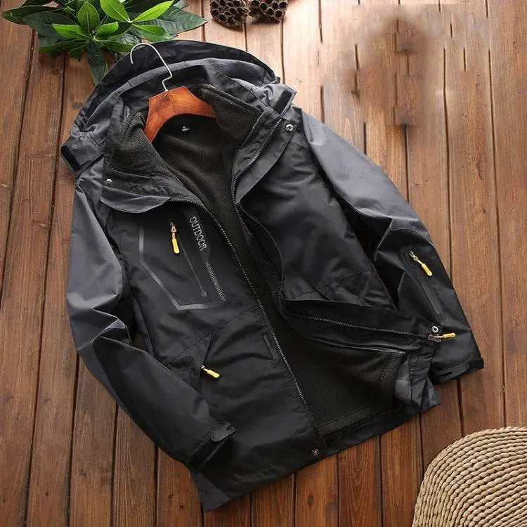 LSM-121 Men Autumn And Winter Jackets With Fleece Lining