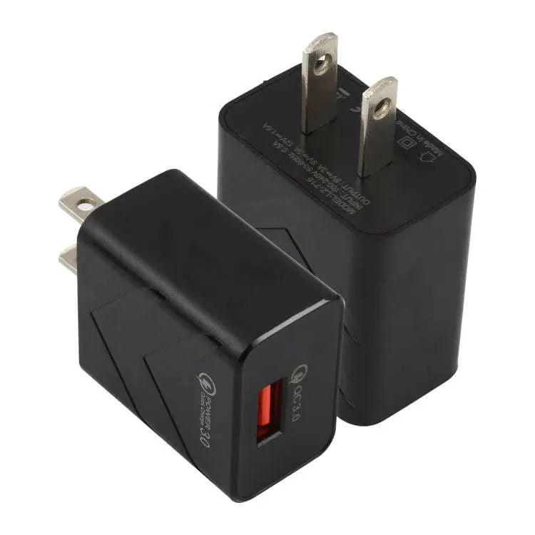 LZ-715 18W QC3.0 USB Single Port Fast Travel Charger US Plug