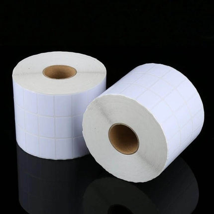 Label Printer Paper Sticker 20x30mm For Home Labeling - white adhesive label rolls for kitchen, office, cables, and storage
