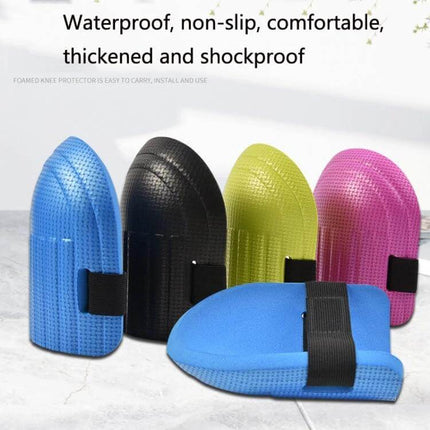 Labor Protection Knee Protector for Construction Work blue black green pink EVA foam waterproof non-slip knee pads