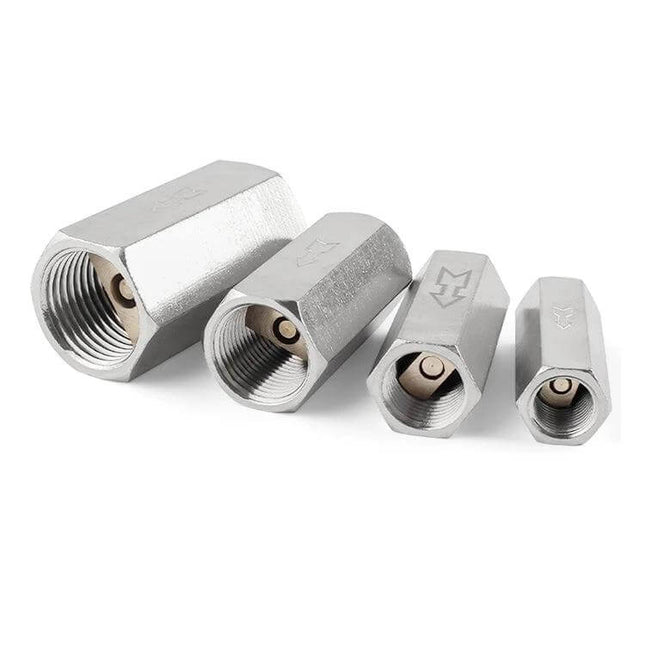Laize Pneumatic Check Valve CV Series for Air Lines - copper inline check valves for compressed air, prevents backflow, corrosion-resistant, easy install
