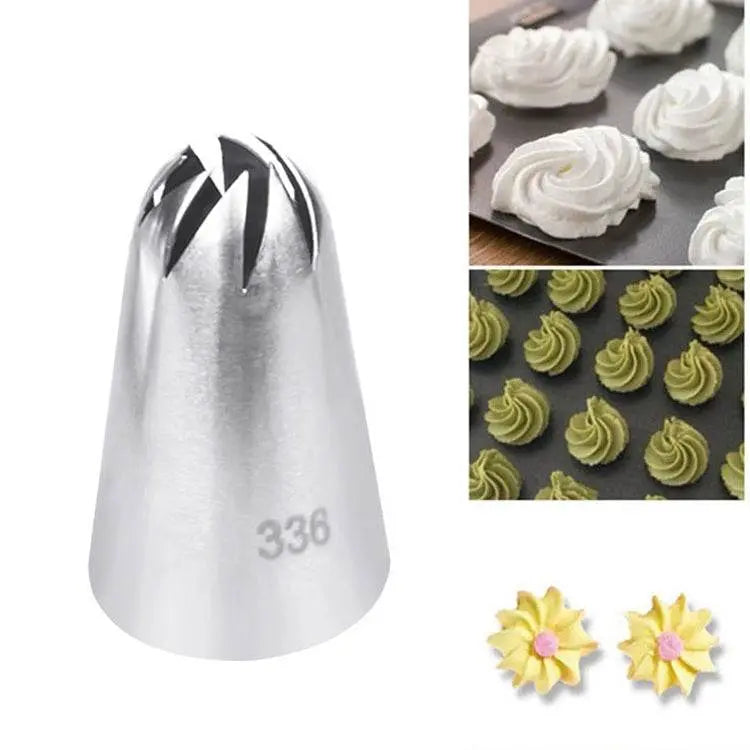 Large Size Icing Piping Nozzle Cake Cream Decoration Tips Set 