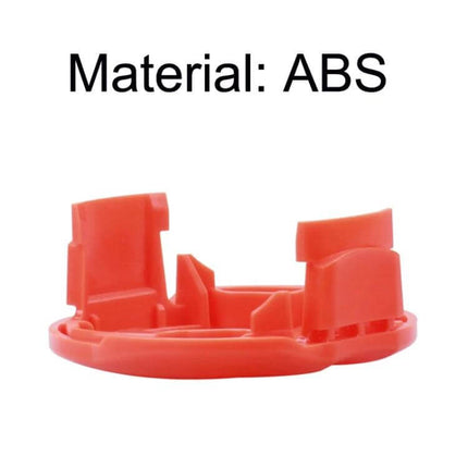 Lawn Mower Spool Cover For Garden Use, Red Replacement Part - ABS plastic replacement for Flymo mowers, protects spool from grass and debris
