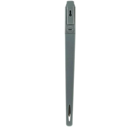 LCD Digital Food Thermometer for Everyday Home Cooking slim gray probe with 140 mm stainless steel tip and LCD display