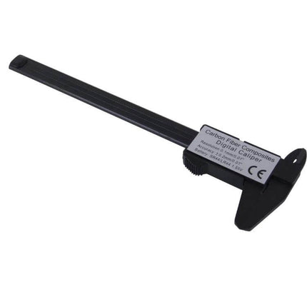 LCD Digital Vernier Caliper 150 mm For Quick Home Measurements - black carbon fiber composite digital caliper with LCD display