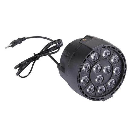 LED DMX512 Controller With LED Display For Bars And Stages - compact multi-LED stage light with power cable for bars, discos and home venues