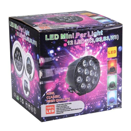 LED DMX512 Controller With LED Display For Bars And Stages controlling LED mini par lights on colorful stage packaging