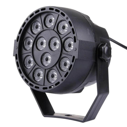 LED DMX512 Controller With LED Display For Bars And Stages - black LED par light on mounting bracket for bars and stages