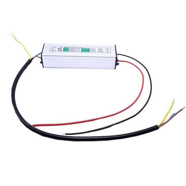 LED Flood Light 50W Outdoor Lighting For Yards And Pathways compact driver/power supply with wires for outdoor LED flood light installation