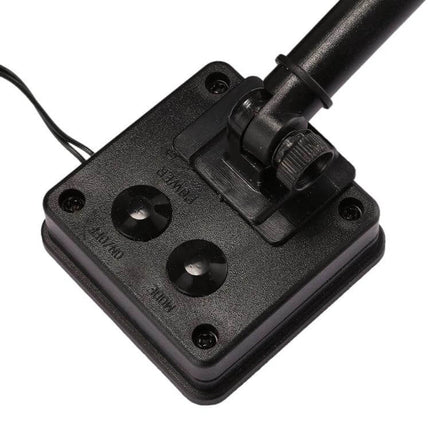 LED Holiday Decorative Lights 17m for Indoor and Outdoor Decor black stake base with mounting bracket and cord connection