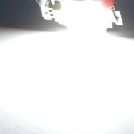 LED Light Module, 32mm Diameter, For DIY Lighting Projects - bright white LED on aluminum base showcasing compact under-cabinet lighting use