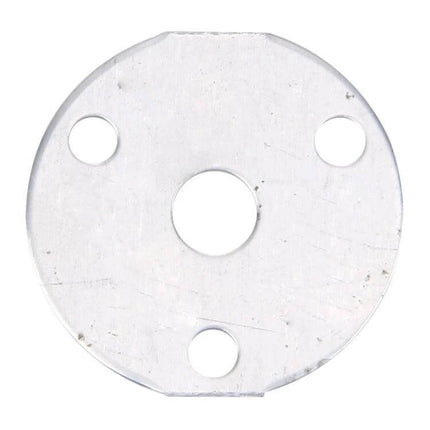 LED Light Module, 32mm Diameter, For DIY Lighting Projects - aluminum round base plate with three mounting holes and center cutout